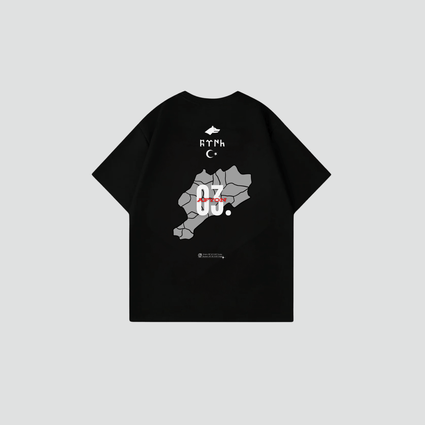AFYON 03 - Oversize Shirt Backprint