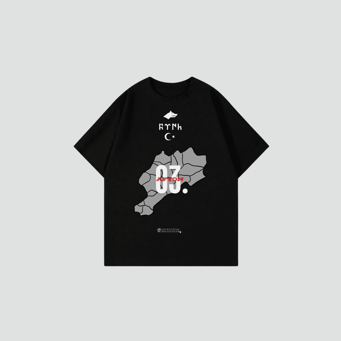 SALE AFYON 03 - Oversized Shirt Frontprint
