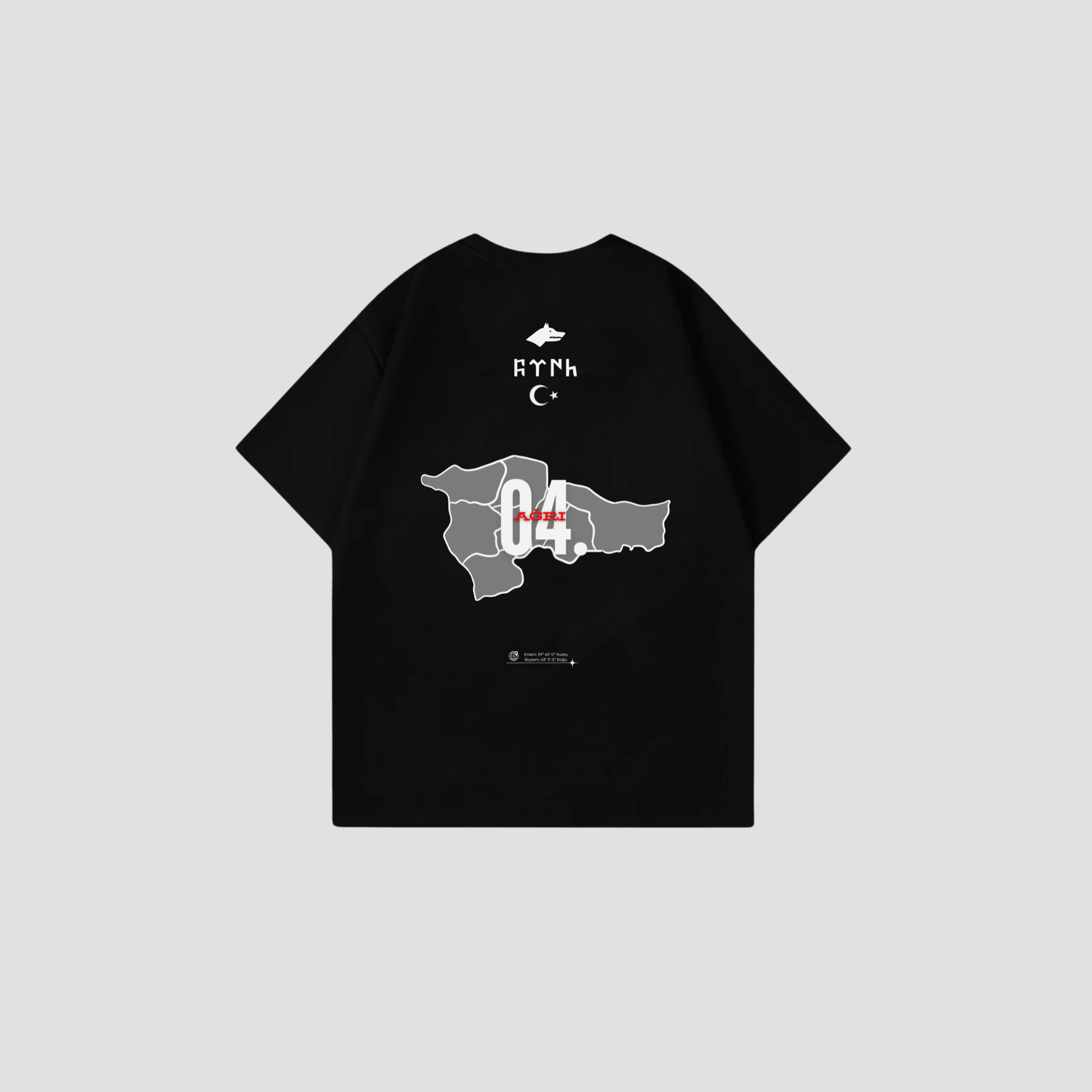 AGRI 04 - Oversize Shirt Backprint