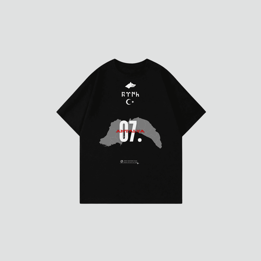 SALE ANTALYA 07 - Oversized Shirt Frontprint