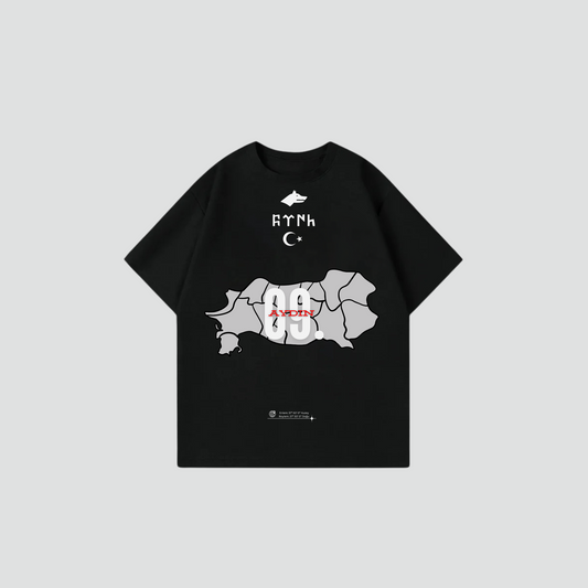 AYDIN 09 - Oversize Shirt Frontprint
