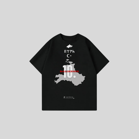 BALIKESIR 10 - Oversize Shirt Frontprint