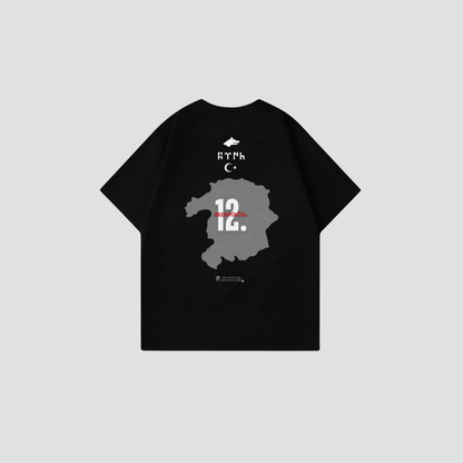 BINGÖL 12 - Oversize Shirt Backprint