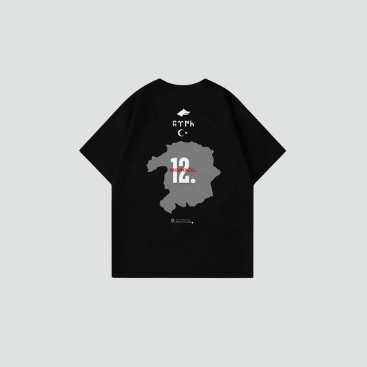 BINGÖL 12 - Oversize Shirt Backprint