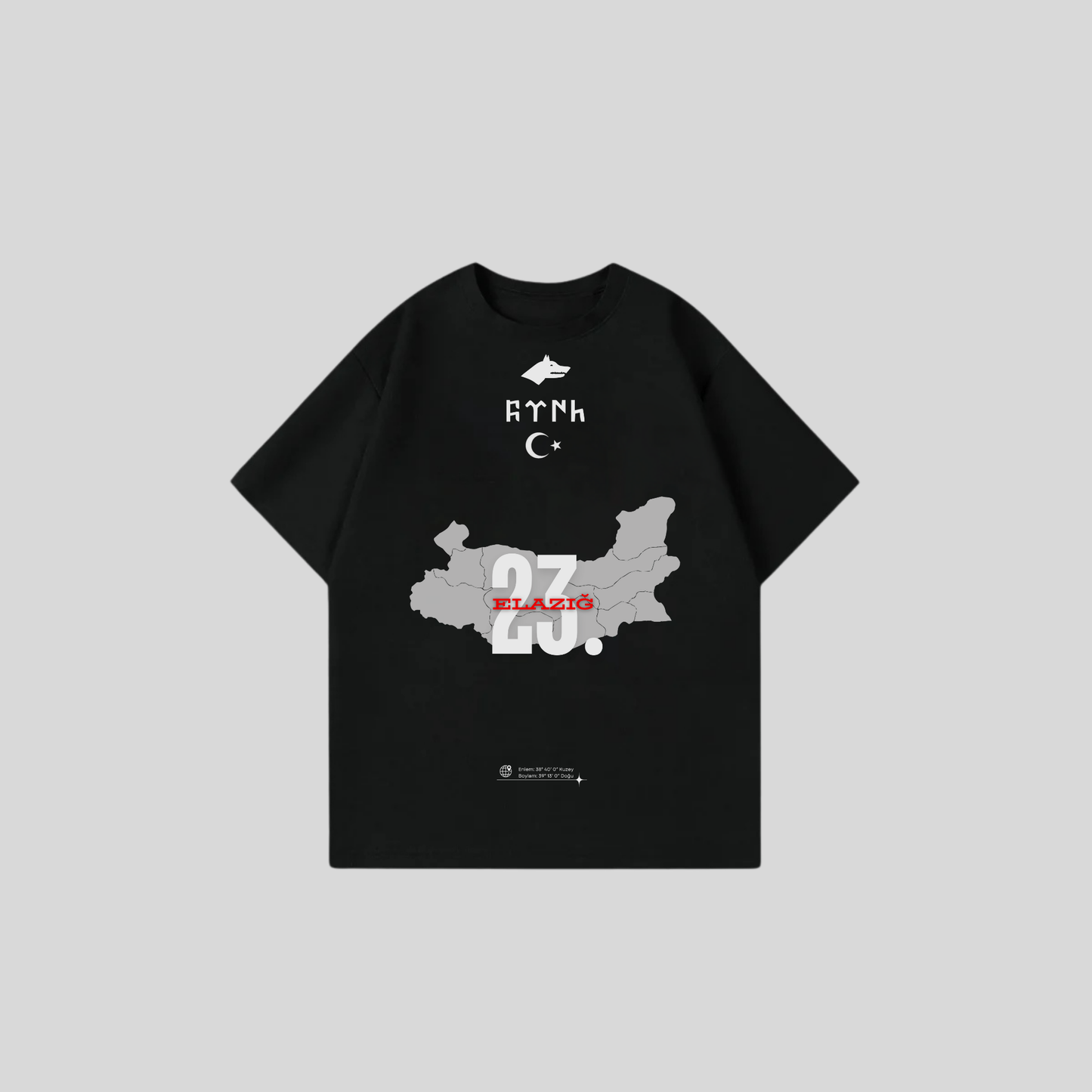 ELAZIG 23 - Oversize Shirt Frontprint