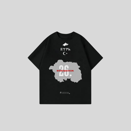 ESKISEHIR 26 - Oversize Shirt Frontprint