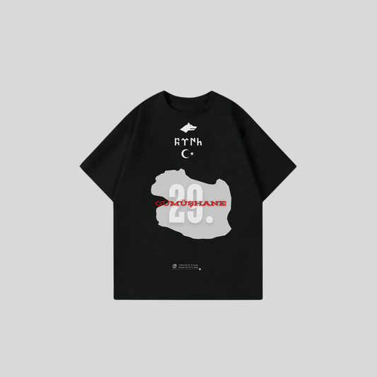 GÜMÜSHANE 29 - Oversize Shirt Frontprint