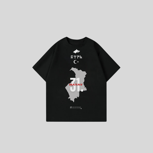 HATAY 31 - Oversize Shirt Frontprint