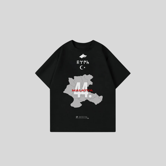 MALATYA 44 - Oversize Shirt Frontprint