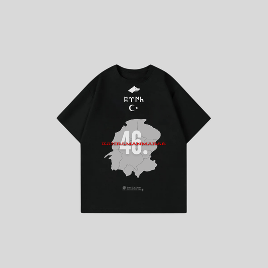 KAHRAMANMARAS 46 - Oversize Shirt Frontprint