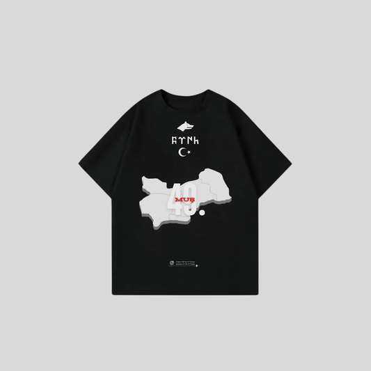 MUS 49 - Oversize Shirt Frontprint
