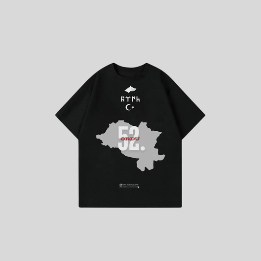ORDU 52 - Oversize Shirt Frontprint