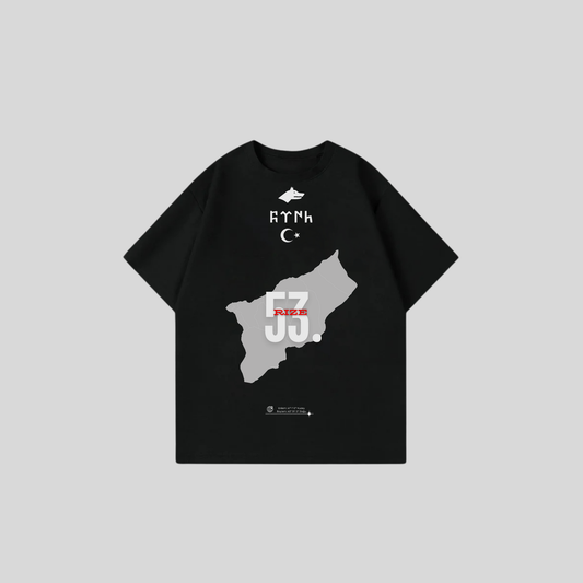 RIZE 53 - Oversize Shirt Frontprint