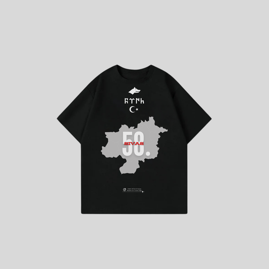 SIVAS 58 - Oversize Shirt Frontprint