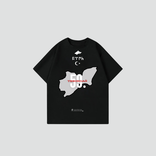 TEKIRDAG 59 - Oversize Shirt Frontprint