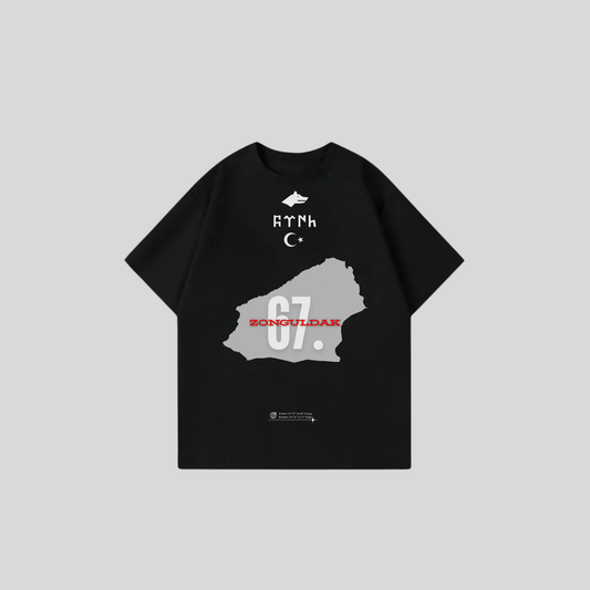 ZONGULDAK 67 - Oversize Shirt Frontprint