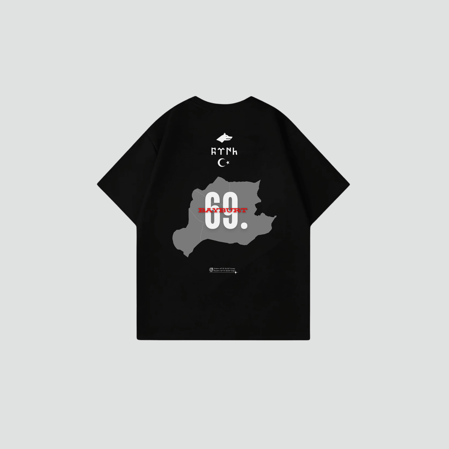 BAYBURT 69 - Oversize Shirt Backprint