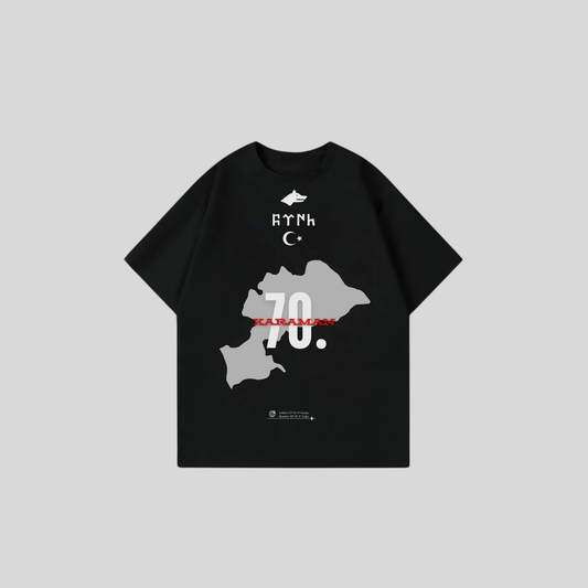 KARAMAN 70 - Oversize Shirt Frontprint