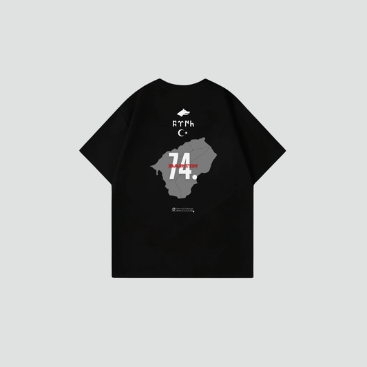 BARTIN 74 - Oversize Shirt Backprint