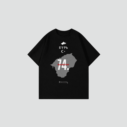 SALE BARTIN 74 - Oversized Shirt Frontprint
