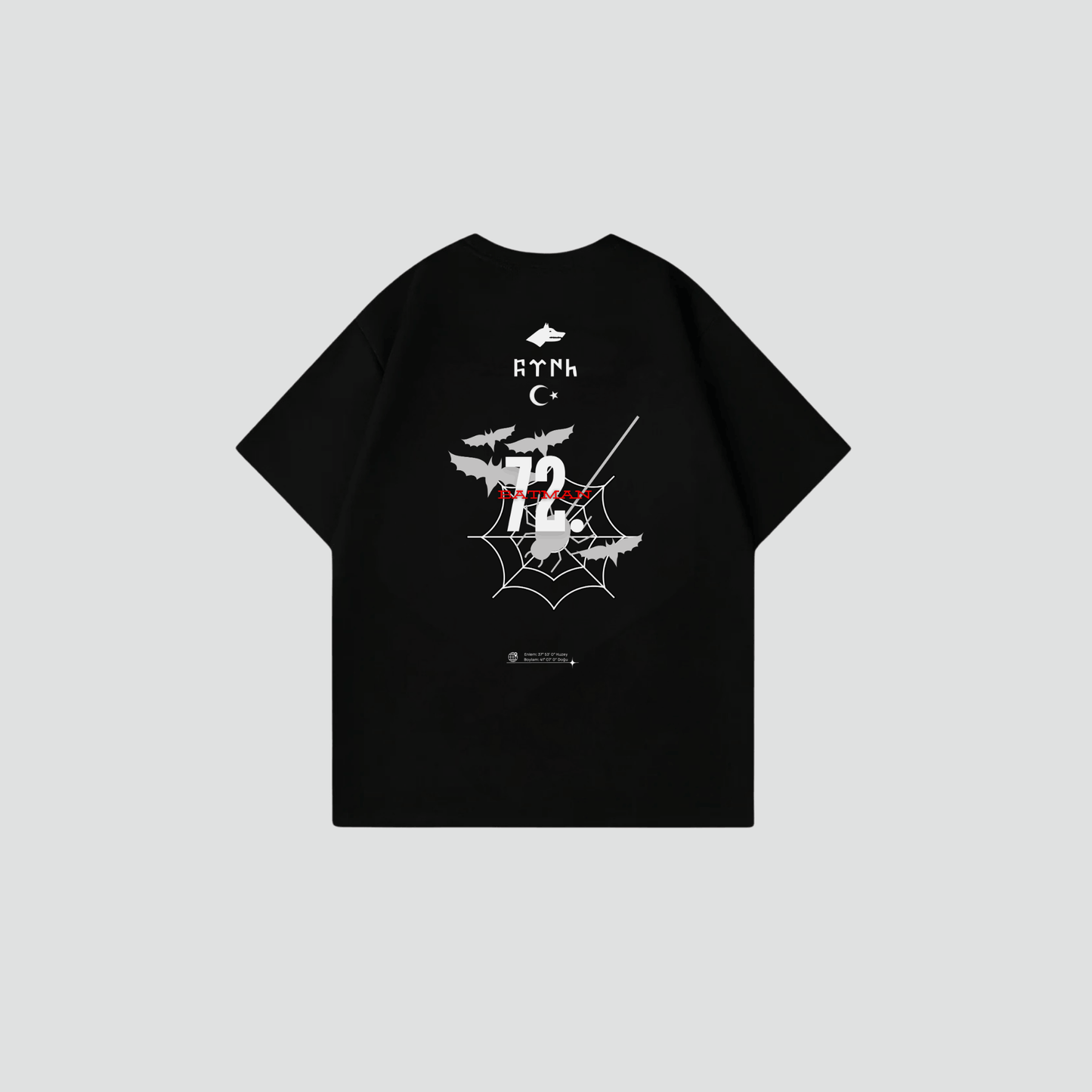 BATMAN 72 - Oversize Shirt Backprint