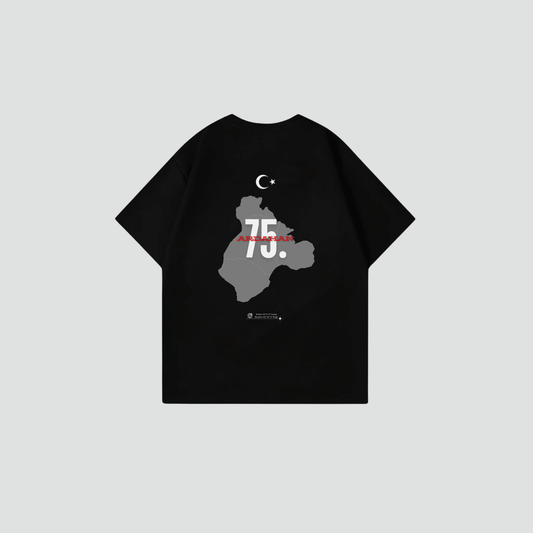 ARDAHAN 75 w/ Wolf - Oversize Shirt Backprint