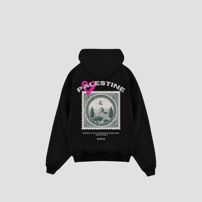 PALESTINE x AKSA - Oversized Hoodie Backprint