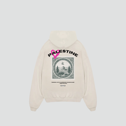 PALESTINE x AKSA - Oversized Hoodie Backprint