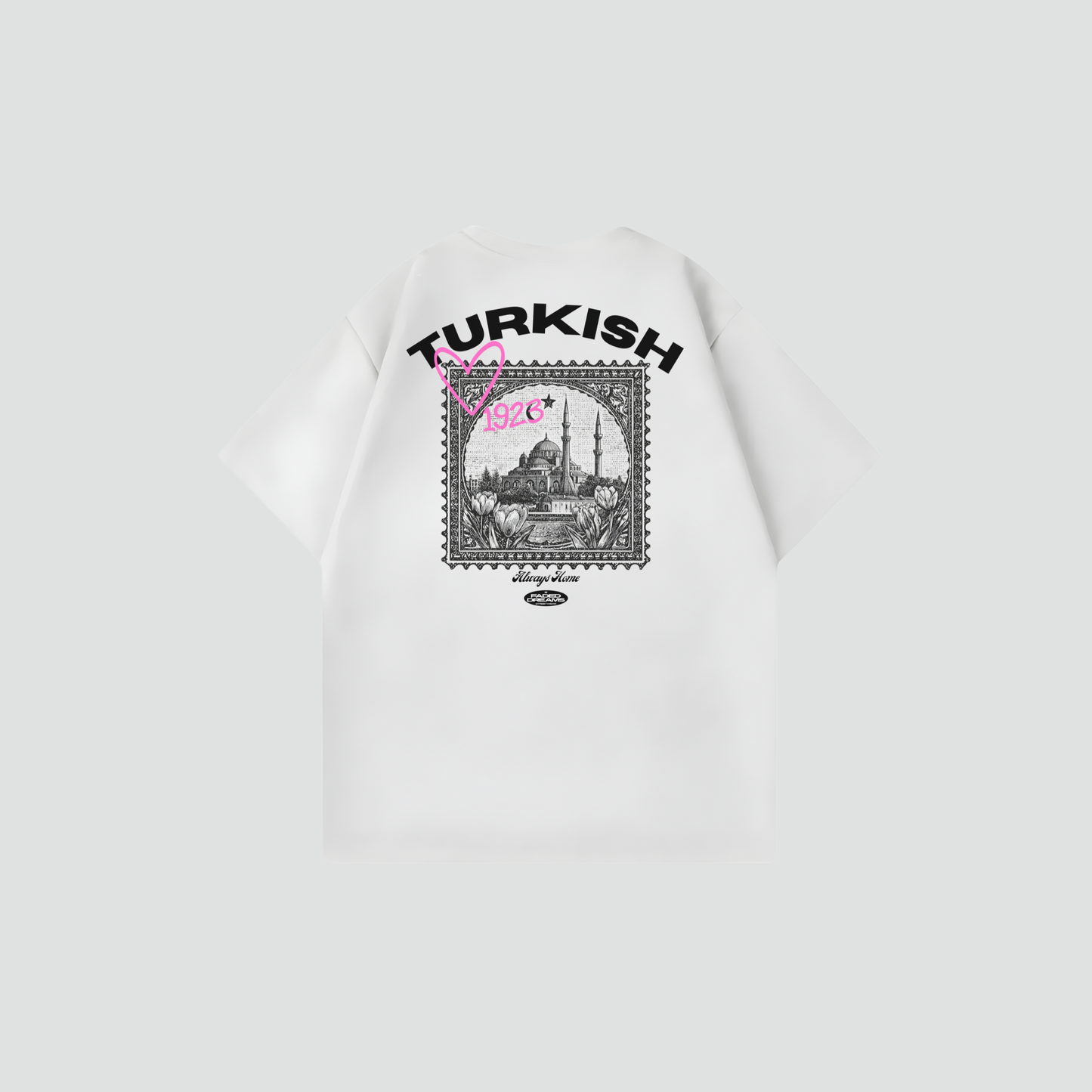 ALWAYS HOME - Oversized Shirt Backprint