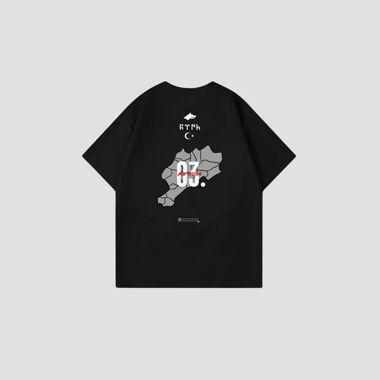 AFYON 03 - Oversize Shirt Backprint