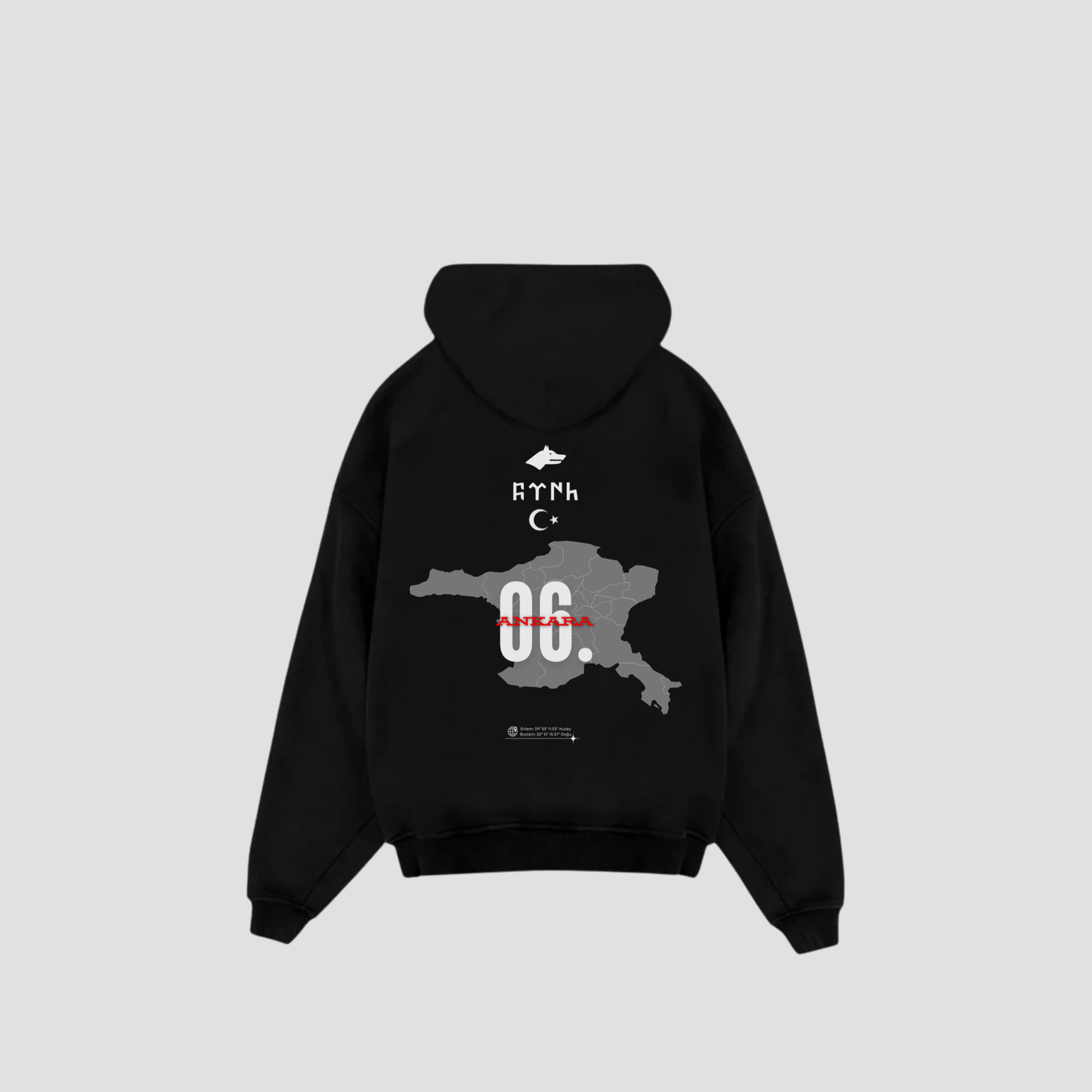 ANKARA 06 - Oversized Zipper Backprint