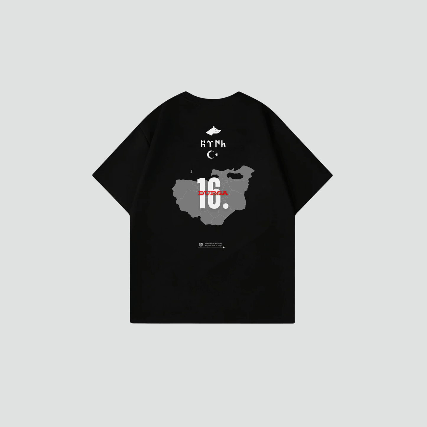BURSA 16 - Oversize Shirt Backprint