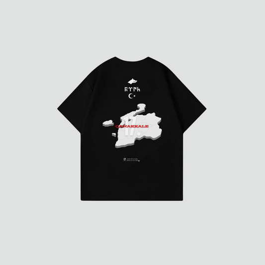 CANAKKALE 17 - Oversize Shirt Backprint