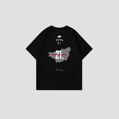 DIYARBAKIR 21 - Oversize Shirt Achterkantprint