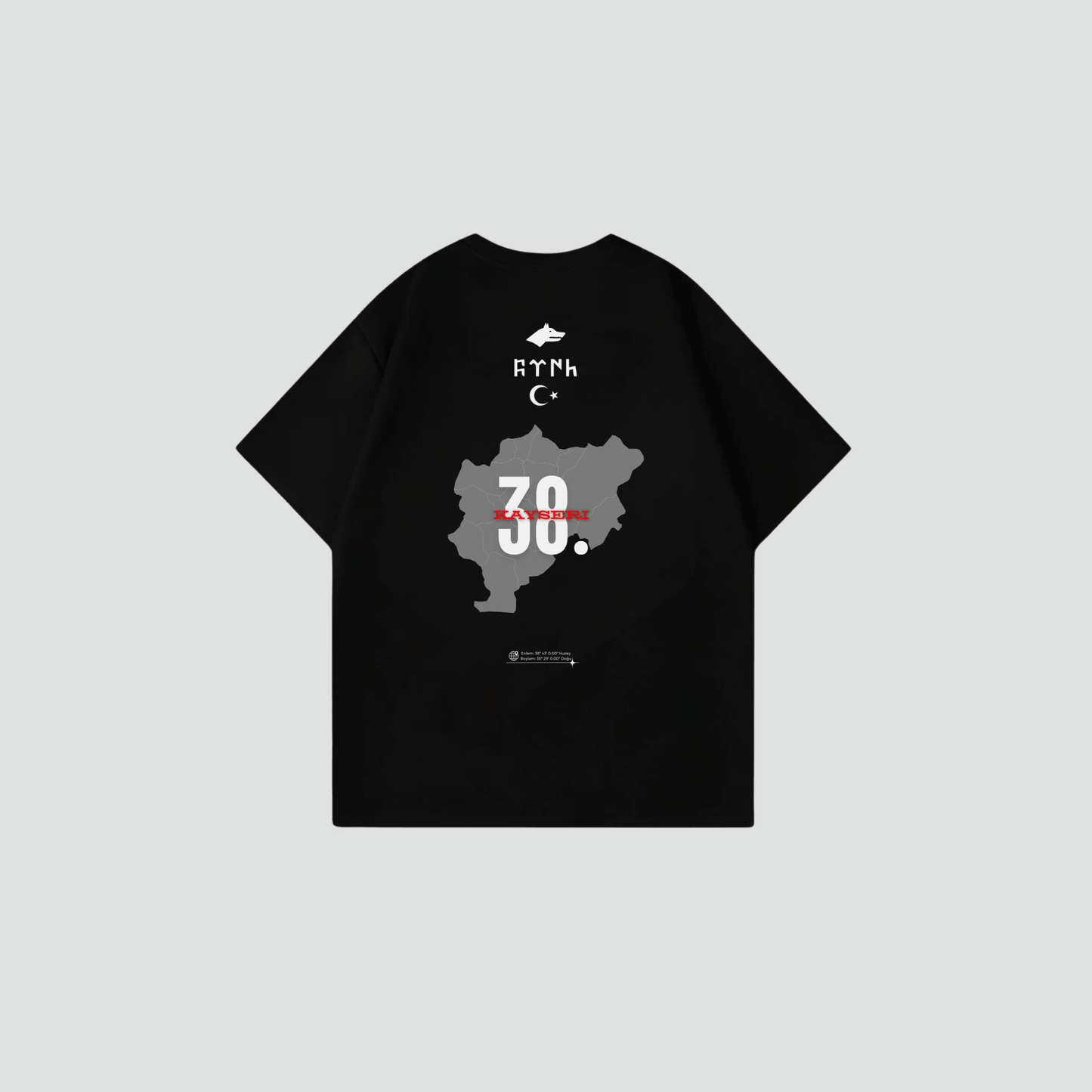 KAYSERI 38 - Oversize Shirt Backprint