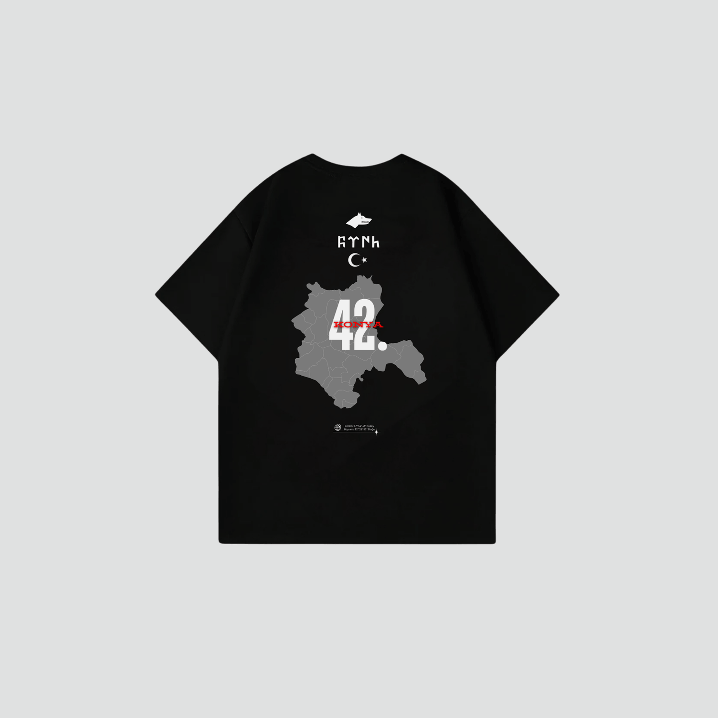 KONYA 42 - Oversize Shirt Backprint