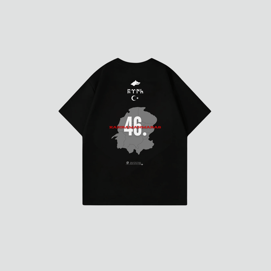 KAHRAMANMARAS 46 - Oversize Shirt Backprint