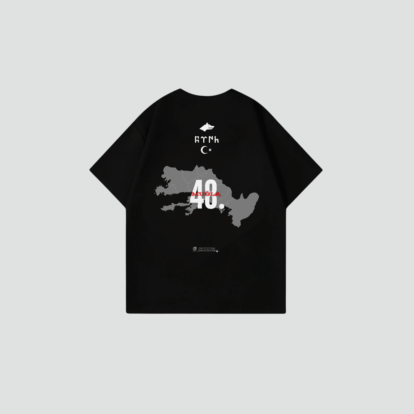 MUGLA 48 - Oversize Shirt Backprint