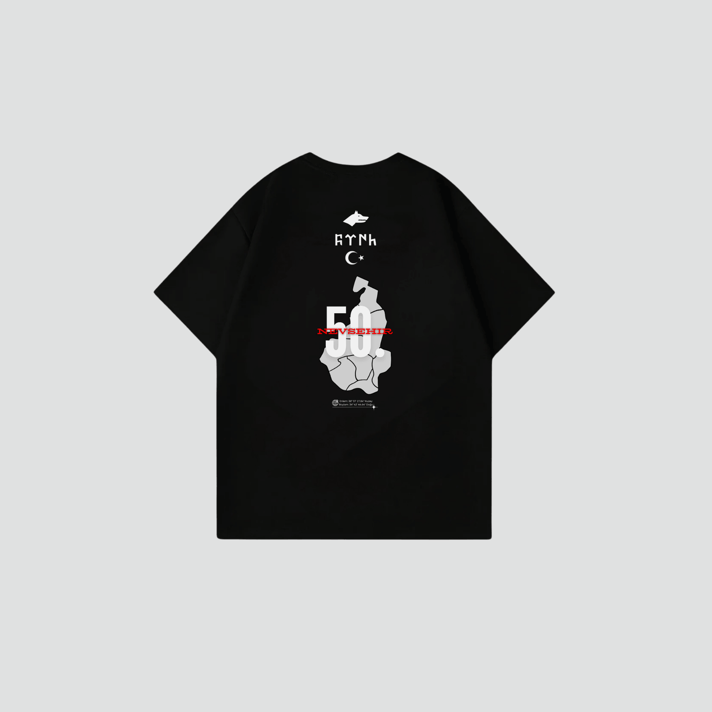 NEVSEHIR 50 - Oversize Shirt Backprint