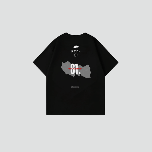 TRABZON 61 - Oversize Shirt Backprint
