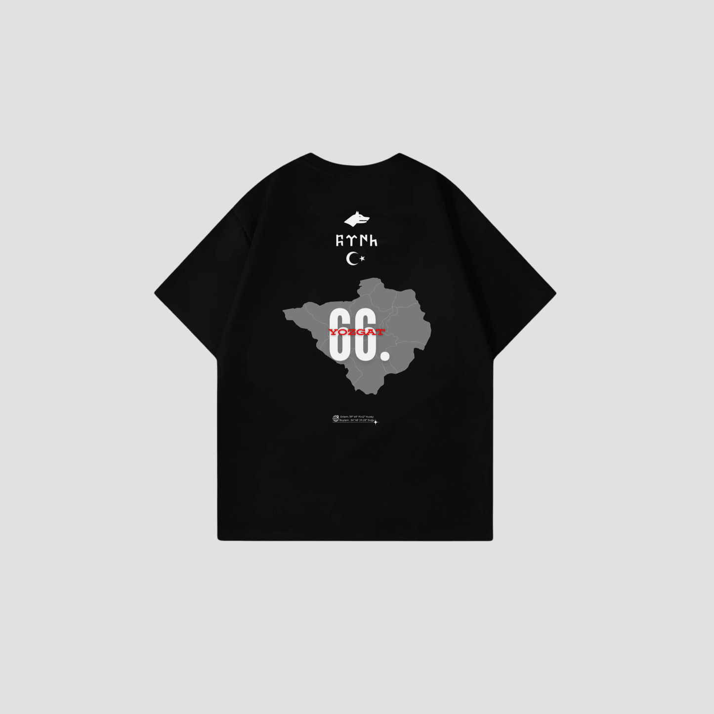 YOZGAT 66 - Oversize Shirt Backprint