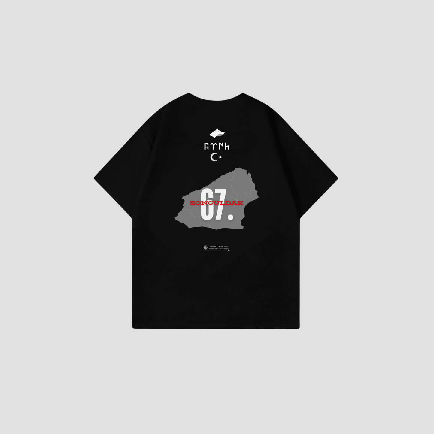 ZONGULDAK 67 - Oversize Shirt Backprint