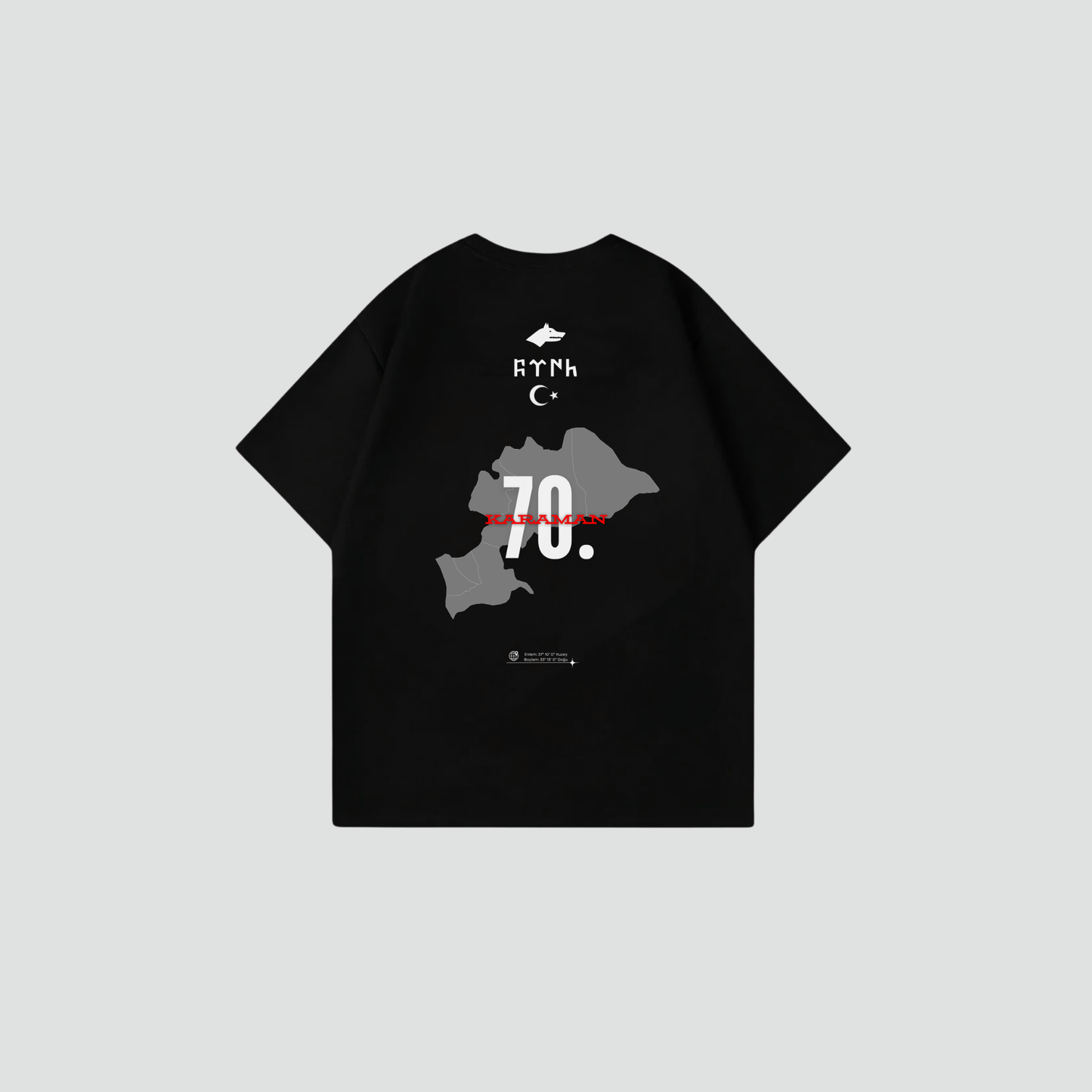 KARAMAN 70 - Oversize Shirt Backprint