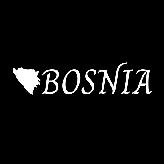 BOSNIA 1 - Carsticker