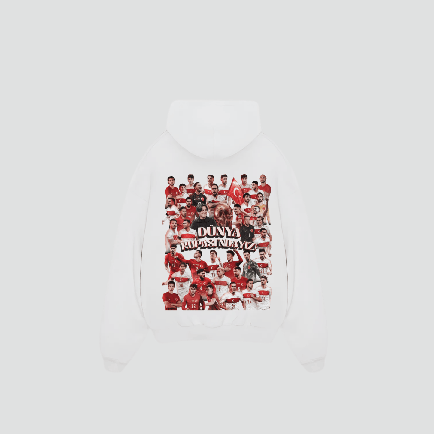 DÜNYA KUPASINDAYIZ - Oversized Hoodie Backprint