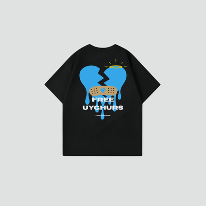 FREE UYGHURS - Oversize Shirt Backprint