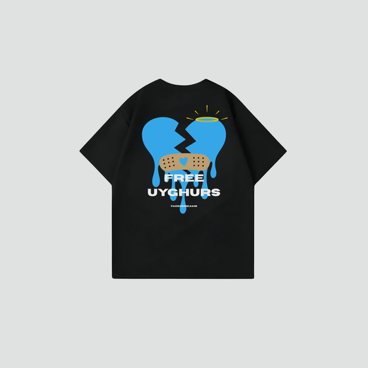 FREE UYGHURS - Oversize Shirt Backprint