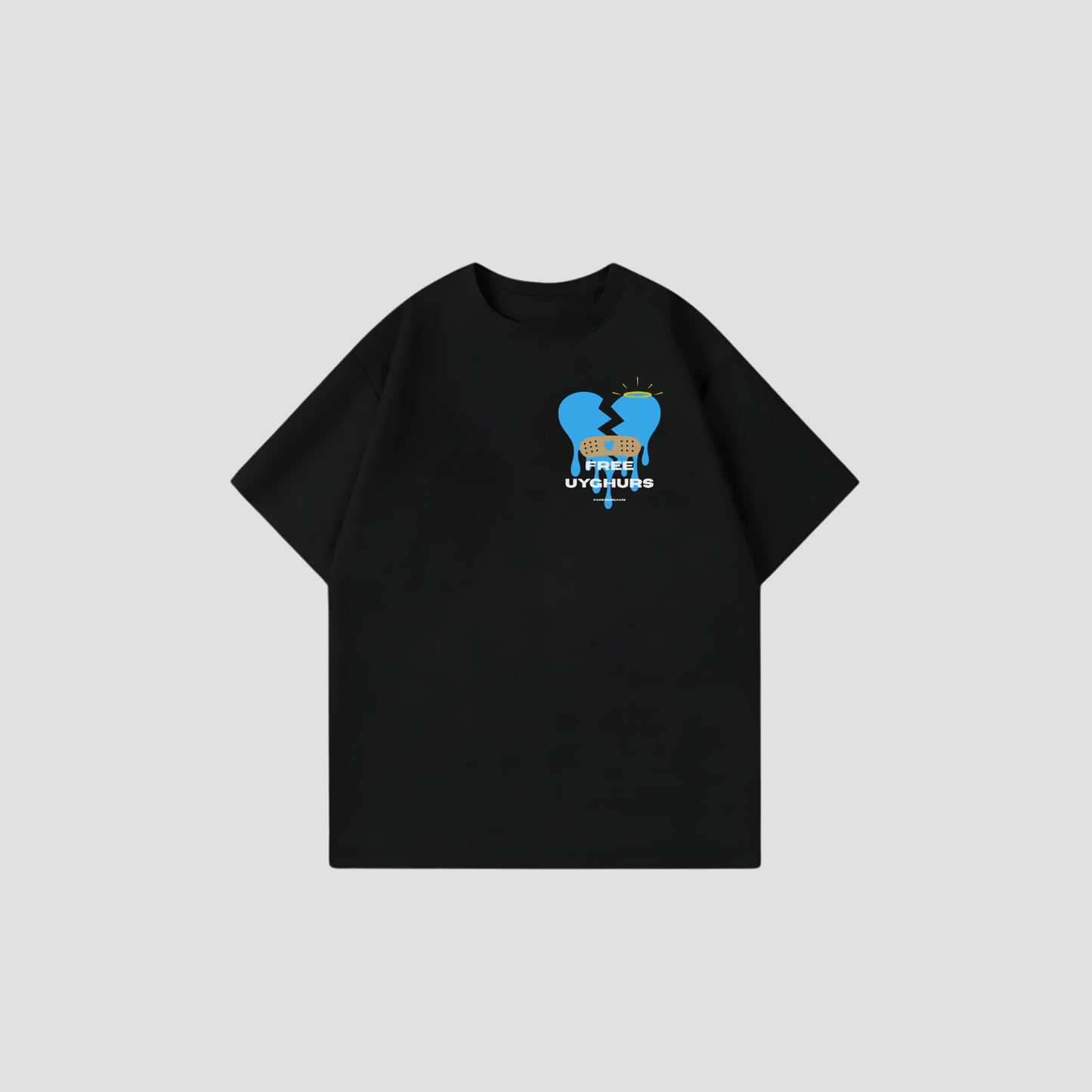 FREE UYGHURS - Oversize Shirt Backprint