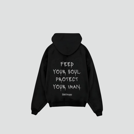 PROTECT IMAN - Oversized Hoodie