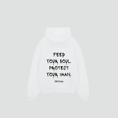 PROTECT IMAN - Oversized Hoodie